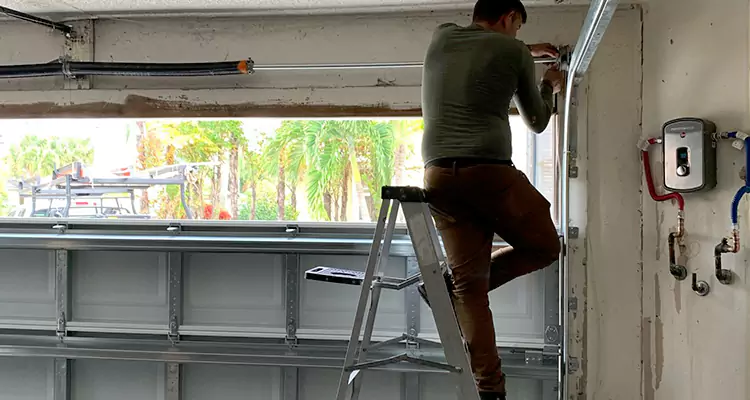 Garage Door Tension Spring Replacement in Meadow Woods, FL