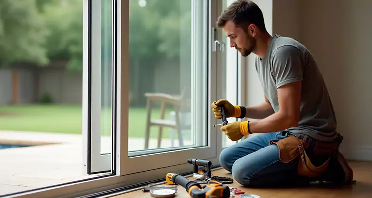 Sliding Glass Door Panel Repair in Meadow Woods, FL